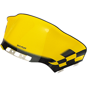 Sno Stuff Windshield - Yellow/Black Checkered - Ski Doo 479-479-77