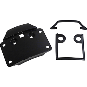 Custom Dynamics License Plate Mount - CVO - Black CD-CVO-MOUNT-B