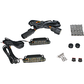 Custom Dynamics Luggage Rack Light Bar - Smoke CD-LR-07-S