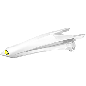 Cycra Powerflow Rear Fender - White - KTM 1CYC-1742-42