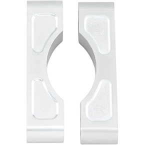 Klock Werks Hugger Front Fender Mounting Blocks - For 16"/17"/18" Wheels - Satin KW05-01-0103-R