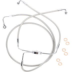 Magnum Brake Line - Polished Stainless 57010