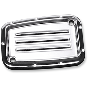  Master Cylinder Lid - Brake - Front - Dimpled - Chrome C1176-C