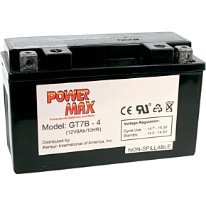 Power Max Battery - YT7B-BS GT7B-4