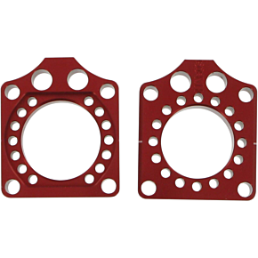 Pro Circuit Axle Blocks - Honda CRF250R/CRF450R - Red HAB09
