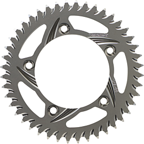 Vortex Aluminum Sprocket - Silver - Rear - 44 Tooth 527-44