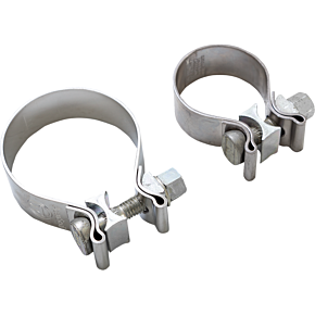 Slip-On Muffler Clamps - M8 Touring 23713