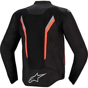 AST v3 Air Jacket - Black/Dark Gray/Red Fluo - Small 3300426-1051-S