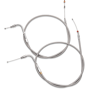 Throttle Cable - +10" - Stainless Steel 102-30-30009-10