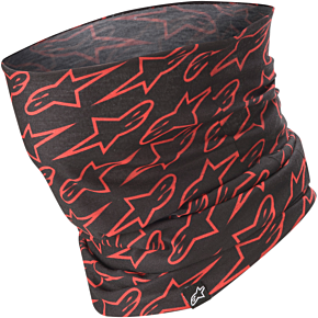 Neck Tube - Astars - Black/Fluo Red 4759319-1030