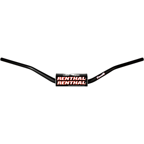 Handlebar - 7/8" - 843 - Flat Track 130 - Black 803-01-BK