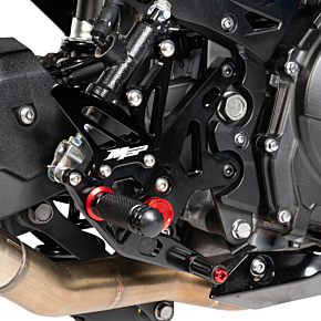MGP Rearset - Black - Kawasaki 51801-2500