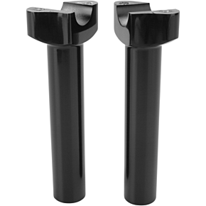 Risers - Straight - 6-1/2" - Black 0602-0406