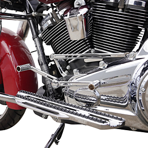 SpeedLiner Foot Control Kit w/ Heel/Toe Shifter - Chrome 420-102