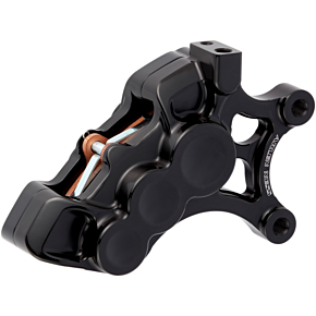 6-Piston Caliper - Front Right - Black - 14" 02-213