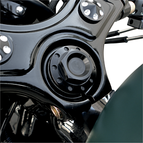 Joker Machine Steering Stem Bolt - Black Anodized - '99-'05 FXD | '88-'20 XL 10-011B