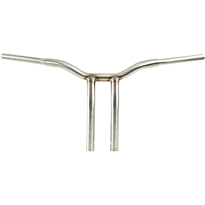 La Choppers Handlebar - Kage Fighter - One Piece - Bent - 14" - Stainless Steel LA-7338-14SS