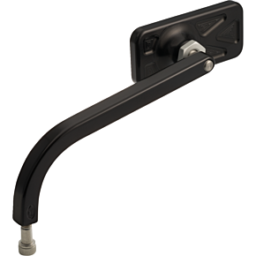 Mirror - No. 1 - Standard - Rectangle - Black - Left 03-054-1L