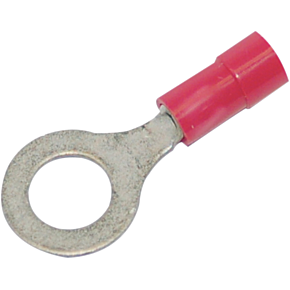 Pvc Ring Terminal .25" 22-18 25-pk