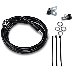 Brake Line - Front - Black - +4" 1741-2552