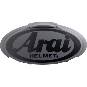 3D Arai Logo Duct - Metal Silver/Gray 102111