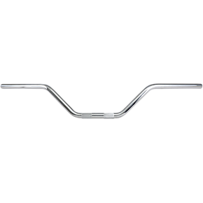 Handlebar - Flat Track - #10 - Chrome 650-01211