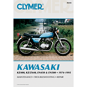 Clymer Manual - Kawasaki KZ400 to EN500