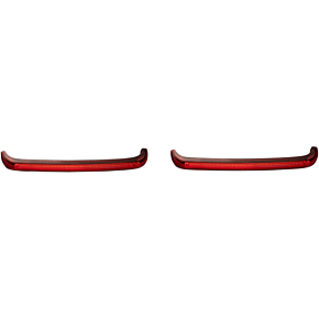 Custom Dynamics Saddlebag Lights -  '97-'13 - Red Lens CD-LP-HD-R