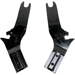 Cycle Visions D-Tach Side Plates - FLH - Black CV-8085B