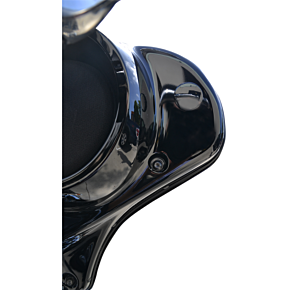 La Choppers Mirror Mount Covers - Black LA-9001-00B