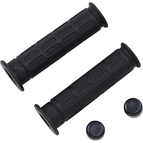 Parts Unlimited Street Grips w/ Plug Ends