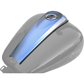 Russ Wernimont Designs Low-Profile Dash with Chrome Pop-Up Gas Cap - Steel RWD-50078