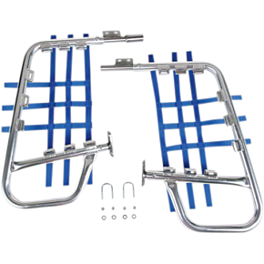 Nerf Bars - LT250R - Natural/Blue 60-6220