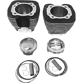 Cylinder Kit - 117" - Black with Highlighted Fins RP201-172WB