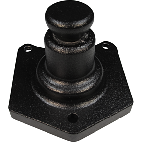 Solenoid End Cover - Starter Buttons - Black 550015