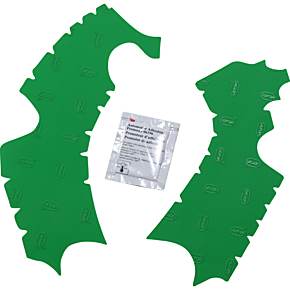 Frame Pads - KX250F - Green M7338V