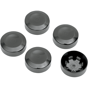 Rear Pulley Bolt Cover - Black 1201-0598