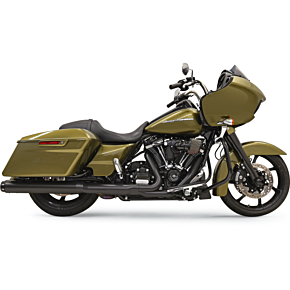 4" Quick Change Series Slip-On Mufflers - Black 1F742B