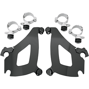 Memphis Shades Bullet Mounting Kit - VN900XV Custom - Black MEK1972