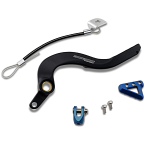 Moose Racing Brake Pedal - Blue - Yamaha