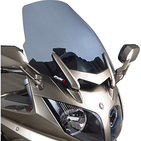 Puig Hi-Tech Parts Touring Windscreen - Smoke - Yamaha FJR