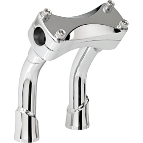 Risers - Murdock - Oversized - Pullback - 6" - Chrome 6414-105-06
