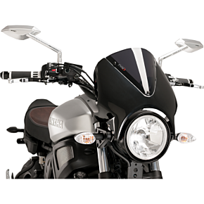 PUIG Retrovision Windscreen - Dark Smoke - XSR700