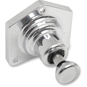 Solenoid End Cover - Starter Buttons - Chrome 550013