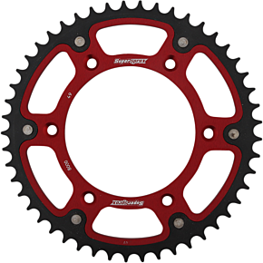 Rear Stealth Sprocket Alu/stl 49t-520 Red Beta