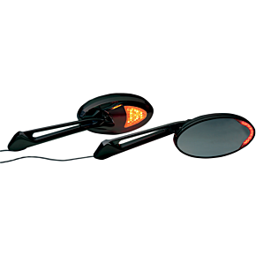 Universal LED Lighted Mirrors - Black MIRLEDBK