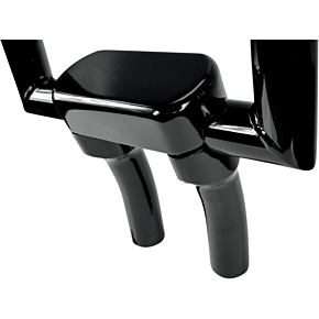 Risers - Solid Top - 5-1/2" - Black LA-7442-05B