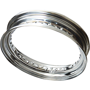 Rim - 40 Spoke - Chrome - Side Metal Valve - 16 x 3 0210-0324