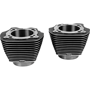 Cylinder Set - 4.320" Bore - Unhoned - Black Granite w/Highlighted Fins - M8 910-1007A