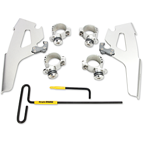 Fats/Slim Trigger Lock Mounting Kit - Vegas - Polished MEK2021